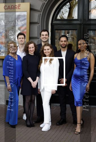 Amsterdam 19 april 2022
Castpresentatie van Les Miserables met oa Sem Gerritsma, Channah Hewitt Mark Roy Luykx Ellen Pieters Milan van Waardenburg Freek Bartels Vajen van den Bosch Producenten Hans Cornelissen en Ruud de Graaf in Koninklijk Theater Carre.