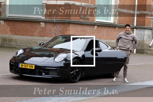 Amsterdam 3 mei 2022
Lik Kleine in zijn nieuwe porsche 911 in amsterdam zuid