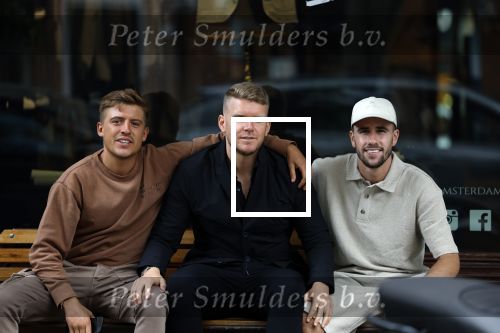 Amsterdam 10 mei 2022
Nathan v Kooperen Lil Kleine en Jacob Ferilli voor 1Amsterdam