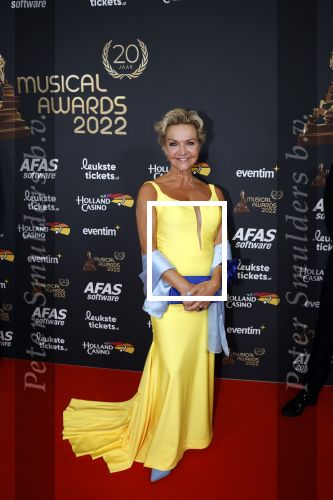 Rotterdam 28 april 2022
Musicalawards gala in Ahoy Rotterdam.
Mariska v Kolck kwam met haar zoon