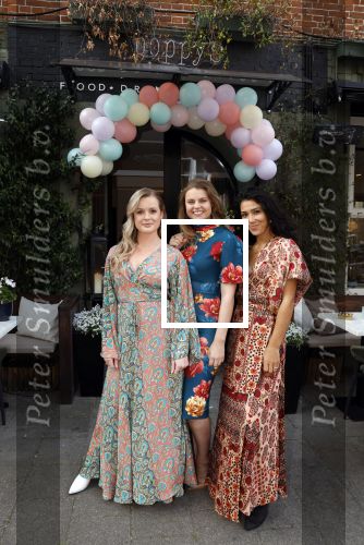 Amsterdam 29 april 2022
Opening Restaurant Poppys van Moise Trustfull Carola Kirschbaum en Britt Scholte in de amsterdamse pijp.
