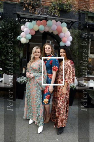 Amsterdam 29 april 2022
Opening Restaurant Poppys van Moise Trustfull Carola Kirschbaum en Britt Scholte in de amsterdamse pijp.