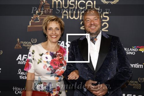 Rotterdam 28 april 2022
Musicalawards gala in Ahoy Rotterdam.
Mylene d Anjou met ....