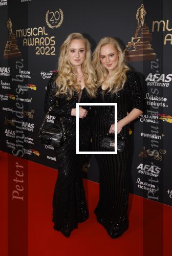 Rotterdam 28 april 2022
Musicalawards gala in Ahoy Rotterdam. Mylenne en Rosanne