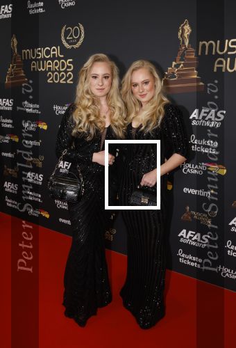 Rotterdam 28 april 2022
Musicalawards gala in Ahoy Rotterdam. Mylenne en Rosanne