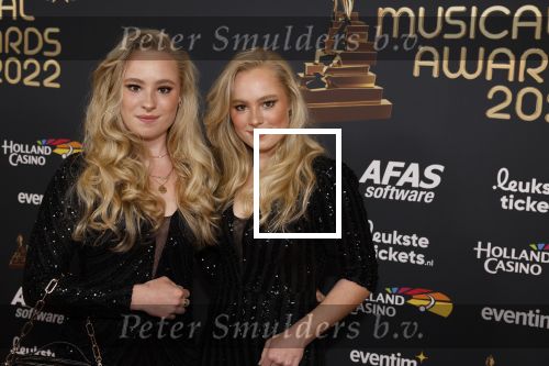 Rotterdam 28 april 2022
Musicalawards gala in Ahoy Rotterdam. Mylenne en Rosanne