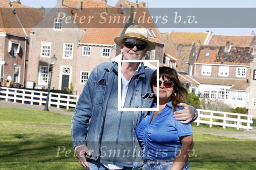 Enkhuizen 2 mei 2022
Peter Faber met zijn engelse vrouw Rosanna . Peter opent binnekort een expositie in Enkhuizen