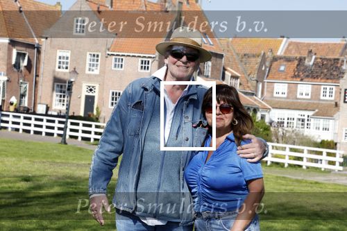 Enkhuizen 2 mei 2022
Peter Faber met zijn engelse vrouw Rosanna . Peter opent binnekort een expositie in Enkhuizen