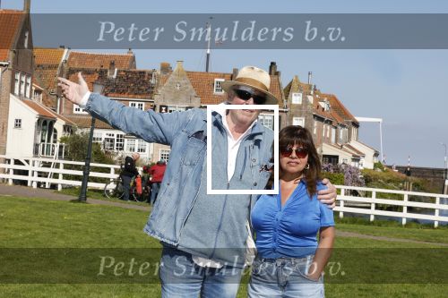 Enkhuizen 2 mei 2022
Peter Faber met zijn engelse vrouw Rosanna . Peter opent binnekort een expositie in Enkhuizen