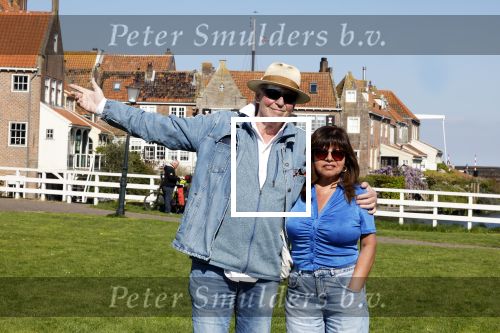Enkhuizen 2 mei 2022
Peter Faber met zijn engelse vrouw Rosanna . Peter opent binnekort een expositie in Enkhuizen