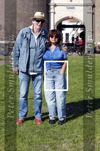 Enkhuizen 2 mei 2022
Peter Faber met zijn engelse vrouw Rosanna . Peter opent binnekort een expositie in Enkhuizen