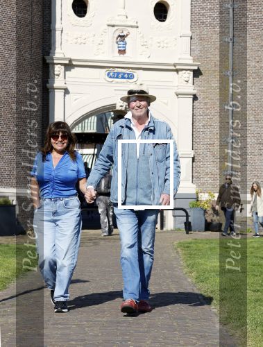 Enkhuizen 2 mei 2022
Peter Faber met zijn engelse vrouw Rosanna . Peter opent binnekort een expositie in Enkhuizen