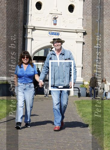 Enkhuizen 2 mei 2022
Peter Faber met zijn engelse vrouw Rosanna . Peter opent binnekort een expositie in Enkhuizen