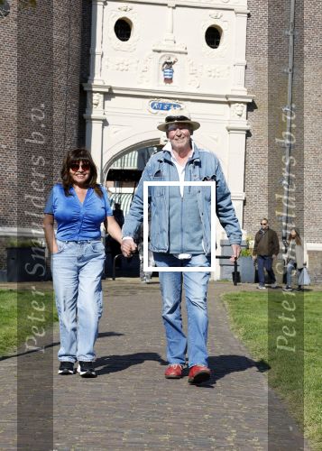 Enkhuizen 2 mei 2022
Peter Faber met zijn engelse vrouw Rosanna . Peter opent binnekort een expositie in Enkhuizen