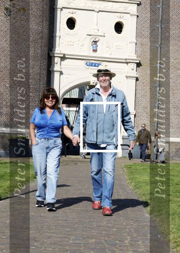 Enkhuizen 2 mei 2022
Peter Faber met zijn engelse vrouw Rosanna . Peter opent binnekort een expositie in Enkhuizen