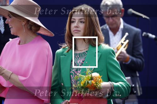 Maastricht 27 april 2022
Koningsdag wordt dit jaar in Maastricht gevierd . Aanwezig Koning Willem Alexander Koningin Maxima Prinses Amalia Prinses Alexia Prinses Ariane Prins Constantijn Prinses Laurentien Prins Maurits Prinses Marilene Prins Bernhard Prinses Annette Prins Floris Prinses Aimee Prins Pieter Christiaan en Prinses Annette.