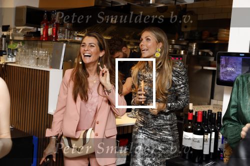 Amsterdam 29 april 2022
Opening Restaurant Poppys van Moise Trustfull Carola Kirschbaum en Britt Scholte in de amsterdamse pijp. Quinty Trustfull en Merel von Carlsburg