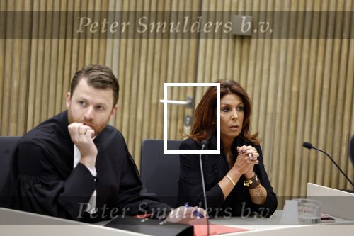 Amsterdam 15 april 2022
Rechtszaak tussen Rachel Hazes en haar ex werknemer Marieke v d Beek  in de rechtbank van Amsterdam.
Royce de Vries is de advocaat van rachel