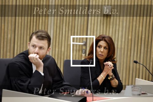 Amsterdam 15 april 2022
Rechtszaak tussen Rachel Hazes en haar ex werknemer Marieke v d Beek  in de rechtbank van Amsterdam.
Royce de Vries is de advocaat van rachel
