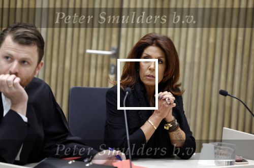 Amsterdam 15 april 2022
Rechtszaak tussen Rachel Hazes en haar ex werknemer Marieke v d Beek  in de rechtbank van Amsterdam.
Royce de Vries is de advocaat van rachel