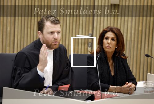 Amsterdam 15 april 2022
Rechtszaak tussen Rachel Hazes en haar ex werknemer Marieke v d Beek  in de rechtbank van Amsterdam.
Royce de Vries is de advocaat van rachel