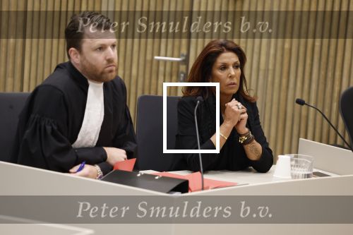 Amsterdam 15 april 2022
Rechtszaak tussen Rachel Hazes en haar ex werknemer Marieke v d Beek  in de rechtbank van Amsterdam.
Royce de Vries is de advocaat van rachel