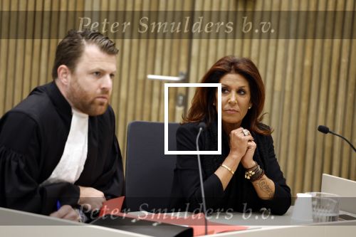 Amsterdam 15 april 2022
Rechtszaak tussen Rachel Hazes en haar ex werknemer Marieke v d Beek  in de rechtbank van Amsterdam.
Royce de Vries is de advocaat van rachel