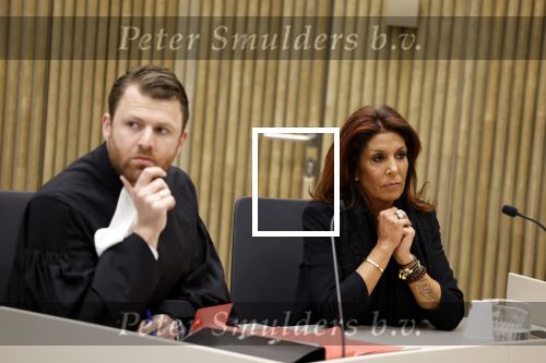 Amsterdam 15 april 2022
Rechtszaak tussen Rachel Hazes en haar ex werknemer Marieke v d Beek  in de rechtbank van Amsterdam.
Royce de Vries is de advocaat van rachel