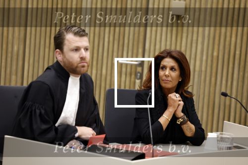 Amsterdam 15 april 2022
Rechtszaak tussen Rachel Hazes en haar ex werknemer Marieke v d Beek  in de rechtbank van Amsterdam.
Royce de Vries is de advocaat van rachel