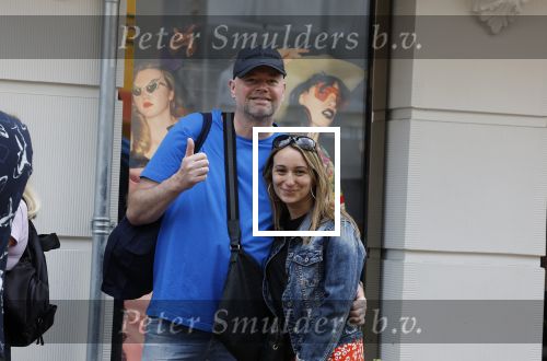 Amsterdam 7 mei 2022
Raymond v Barneveld met zijn vriendin/ verloofde Julia Evans op de pc hooftstraat.