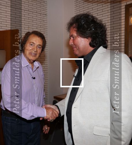 Oostende, 18 April 2022 Optreden van Engelbert Humperdinck met bezoek van de Nederlandse Engelbert Humperdinck, Rene Le Blanc
