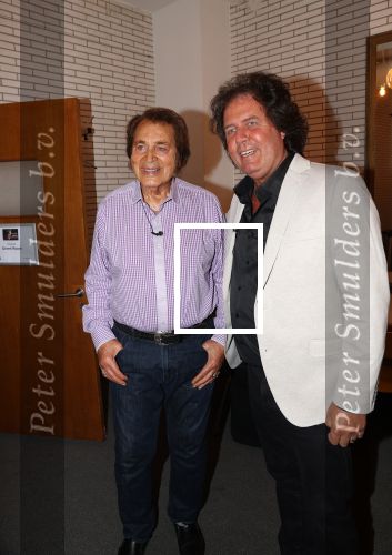 Oostende, 18 April 2022 Optreden van Engelbert Humperdinck met bezoek van de Nederlandse Engelbert Humperdinck, Rene Le Blanc