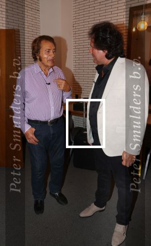 Oostende, 18 April 2022 Optreden van Engelbert Humperdinck met bezoek van de Nederlandse Engelbert Humperdinck, Rene Le Blanc