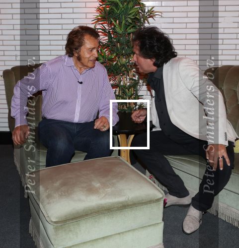 Oostende, 18 April 2022 Optreden van Engelbert Humperdinck met bezoek van de Nederlandse Engelbert Humperdinck, Rene Le Blanc