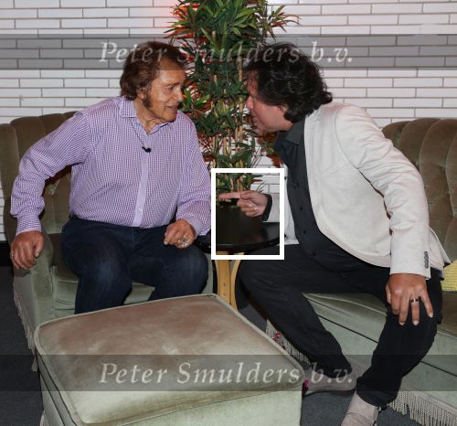 Oostende, 18 April 2022 Optreden van Engelbert Humperdinck met bezoek van de Nederlandse Engelbert Humperdinck, Rene Le Blanc