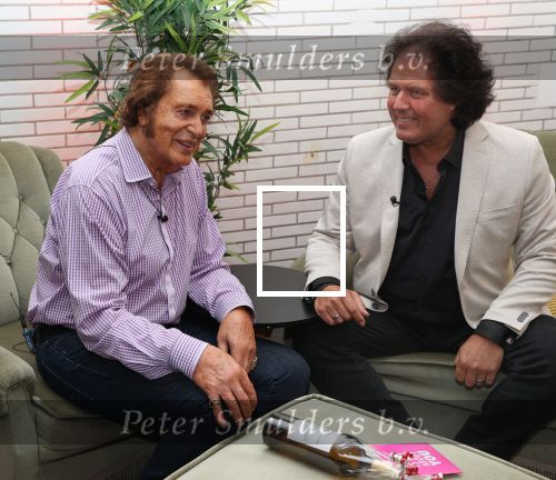 Oostende, 18 April 2022 Optreden van Engelbert Humperdinck met bezoek van de Nederlandse Engelbert Humperdinck, Rene Le Blanc