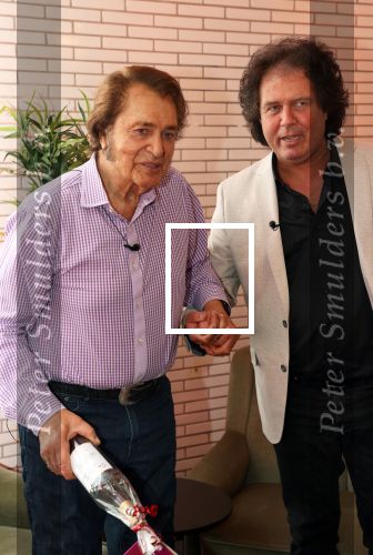 Oostende, 18 April 2022 Optreden van Engelbert Humperdinck met bezoek van de Nederlandse Engelbert Humperdinck, Rene Le Blanc