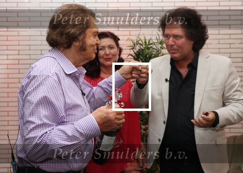 Oostende, 18 April 2022 Optreden van Engelbert Humperdinck met bezoek van de Nederlandse Engelbert Humperdinck, Rene Le Blanc