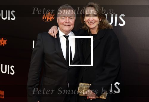 Amsterdam 11 april 2022
Premiere documentaire Louis  over het leven van Louis v Gaal in Tuschinski. Louis kwam samen met zijn vrouw Truus. Rene Mioch met een vriendin