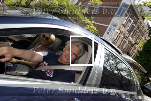 Amsterdam 12 mei 2022
Rene en natasja Froger in de auto van rene