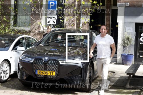 Amsterdam 19 april 2022
Robert Leroy in Amsterdam met zijn electrische BMW1X