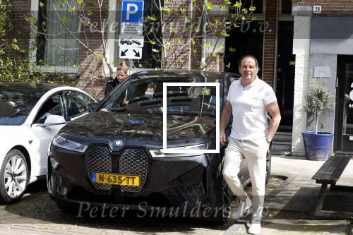 Amsterdam 19 april 2022
Robert Leroy in Amsterdam met zijn electrische BMW1X