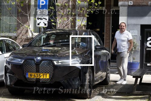 Amsterdam 19 april 2022
Robert Leroy in Amsterdam met zijn electrische BMW1X