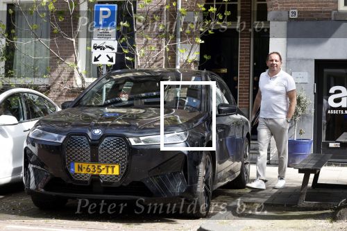 Amsterdam 19 april 2022
Robert Leroy in Amsterdam met zijn electrische BMW1X