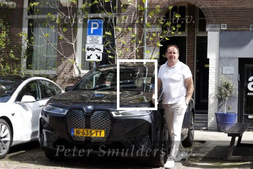 Amsterdam 19 april 2022
Robert Leroy in Amsterdam met zijn electrische BMW1X