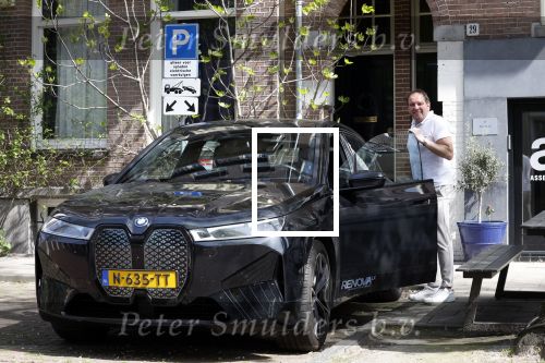 Amsterdam 19 april 2022
Robert Leroy in Amsterdam met zijn electrische BMW1X