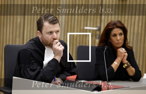 Amsterdam 15 april 2022
Rechtszaak tussen Rachel Hazes en haar ex werknemer Marieke v d Beek  in de rechtbank van Amsterdam.
Royce de Vries is de advocaat van rachel
