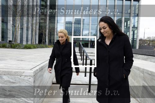 Amsterdam 15 april 2022
Rechtszaak Yvonne Coldeweijer vs Samantha Steenwijk in rechtbank Amsterdam . Samantha was met haar partner Daisy