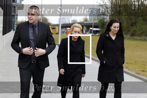 Amsterdam 15 april 2022
Rechtszaak Yvonne Coldeweijer vs Samantha Steenwijk in rechtbank Amsterdam . Samantha was met haar partner Daisy