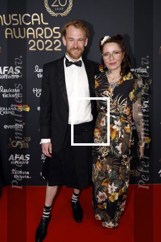 Rotterdam 28 april 2022
Musicalawards gala in Ahoy Rotterdam.
Sanne Kraaijkamp kwam met een vriend